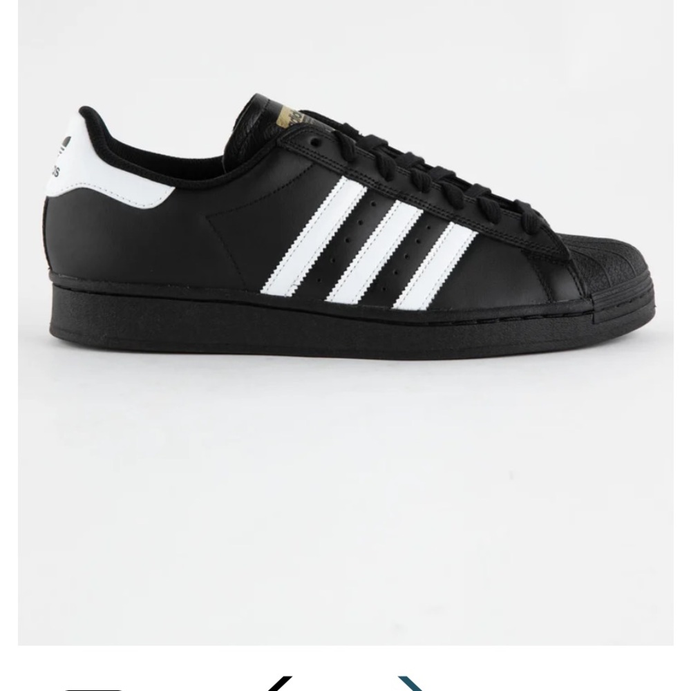 Adidas superstar sneakers set of two size 10 and 10 1/2 - Picture 6 of 7